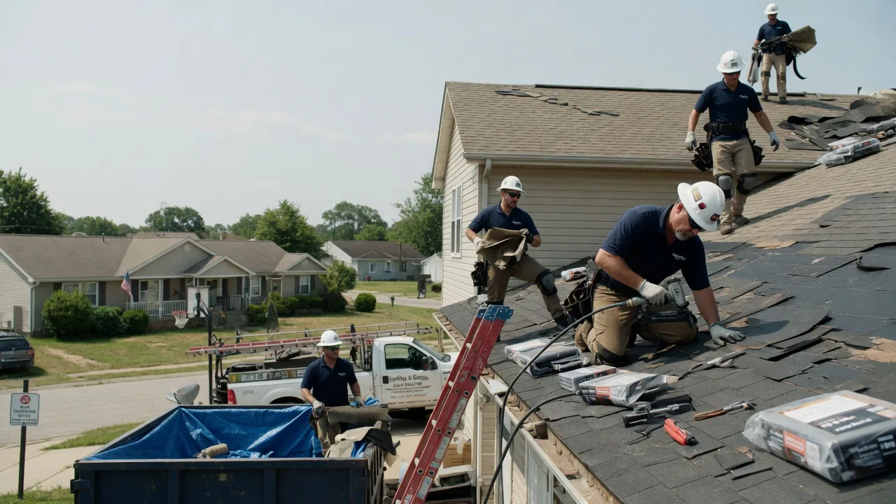 Roof Replacement in Taylor Springs, IL near me